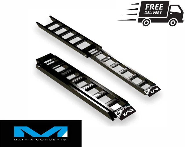 Matrix Concepts A8 Aluminum Ramp Black / White