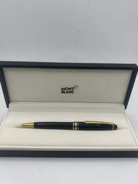 Vintage Montblanc Meisterstuck Classique Gold Plated Ballpoint Pen