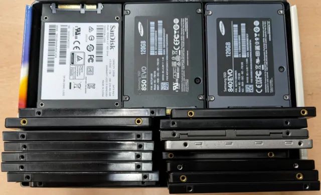 240GB SATA SSD - Solid State Drive (2.5", Internal, SATA III) - Various Brands