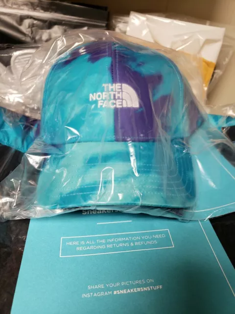 THE NORTH FACE x SNS Scuba Blue Tie Dye Hat S/M New With Tags 🏷