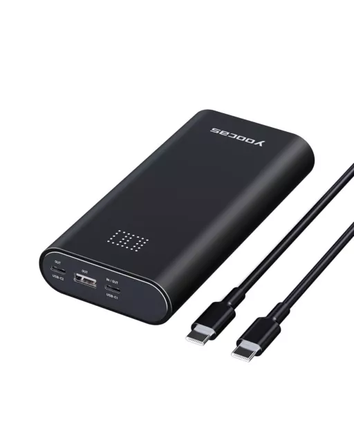 95W Power Bank 20000mAh Portable Charger, 3-Port PD3.0 Fast Charging Battery ...