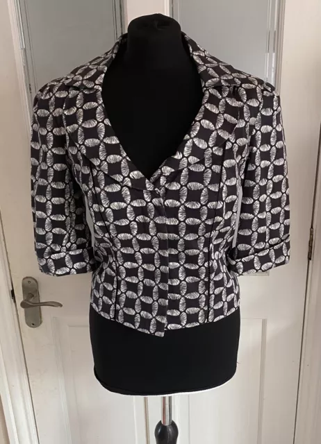 Blazer Coast retrò abito da sposa formale madre della sposa taglia UK 10