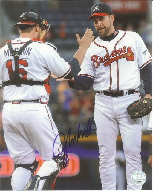 John Smoltz Autographed Picture Atlanta Braves 8x10 Photo signed *REPRINT*