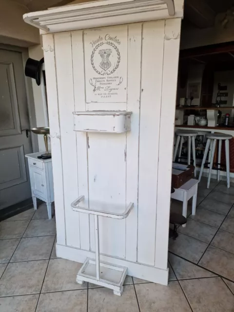 antik Jugendstil shabbc chic Wandgarderobe Garderobe mit Ablage 95x193x30cm