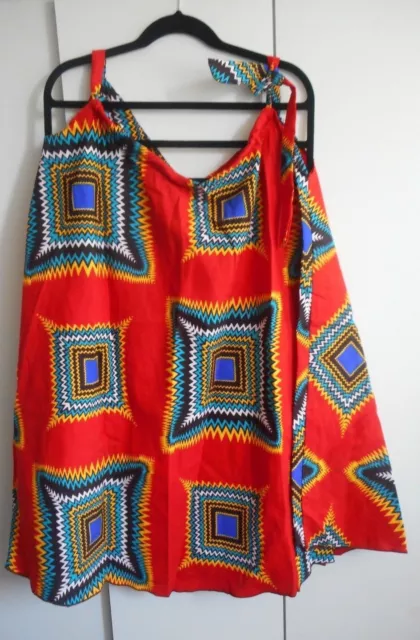 Schönes Sommer Damen Kleid Ankara Stoff afrikanischer Druck Damen Kleid kostenloser Stil 3