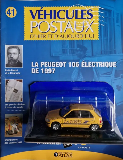 Norev 1/43 - La poste PTT 41 - Peugeot 106 électrique