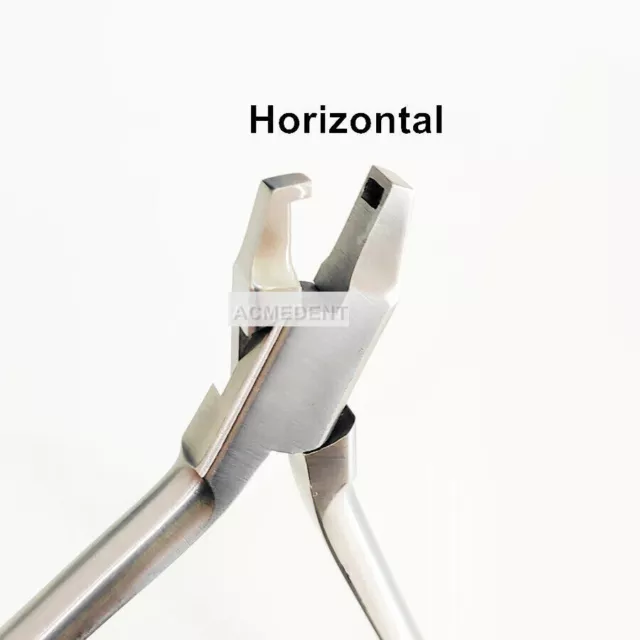 Dental Thermal Plier Horizontal Notch Clear Aligner Vent Level Invisable Braces