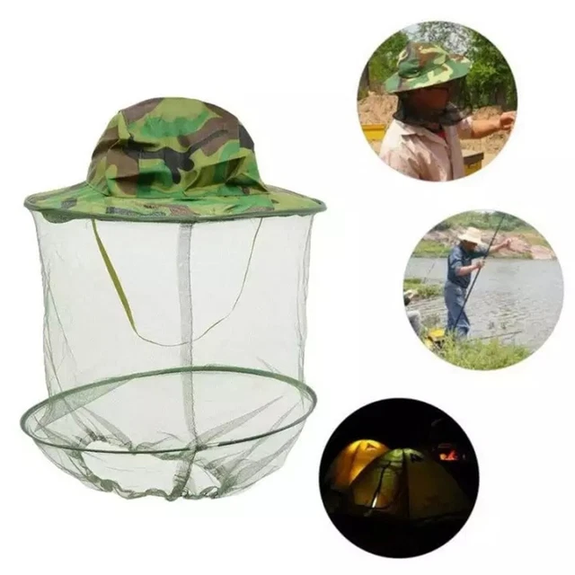 Chapeau d'apiculture respirant avec moustiquaire pour la protection contre les i