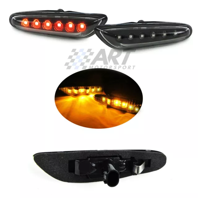 Intermitentes de aleta con 6 led para Bmw E46 4 puertas restyling 01-05