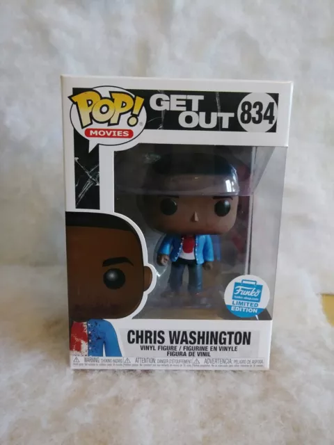 Funko Pop Movie Get Out Chris Washington 834 Limited Edition