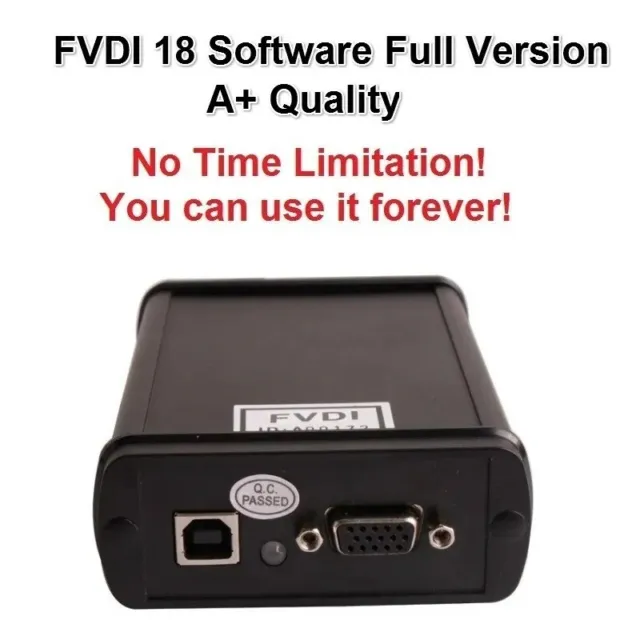 New Original FVDI 2014 ABRITES Commander Diagnostic Scanner With 18 Software 2