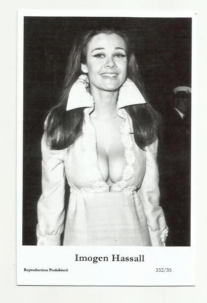 (Bx22) Imogen Hassall Photo Postcard (332/35) Filmstar Pin Up Movie Glamor Girl