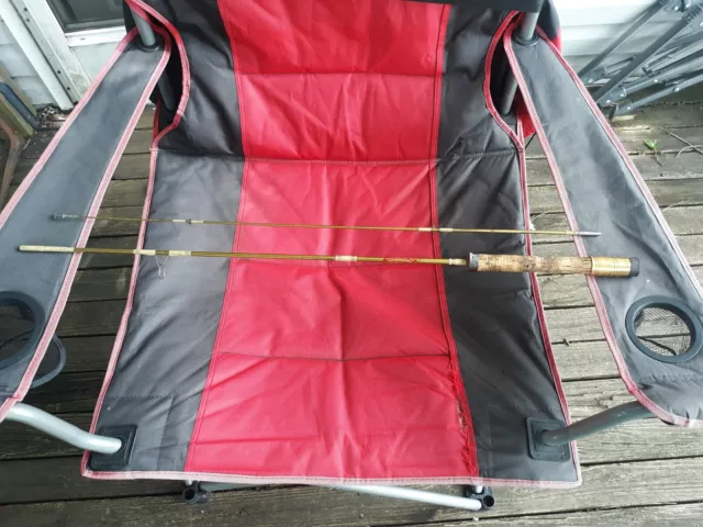 VINTAGE ST. CROIX fiberglass fishing rod. 800 LG 56 $68.00