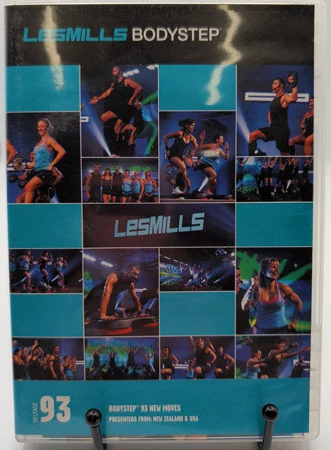 LES MILLS BODYSTEP Body Step 90 DVD + CD + Notes Workout Training
