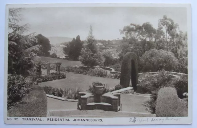 Postcard - RESIDENTIAL JOHANNESBURG, TRANSVAAL, SOUTH AFRICA - (JIM1-9)