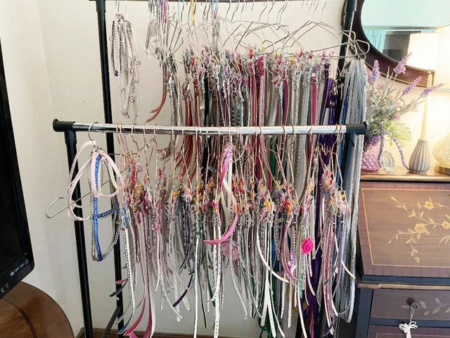 At Home Internet Business Bling Dog Cat Pet Collar Leashes For Sale USA