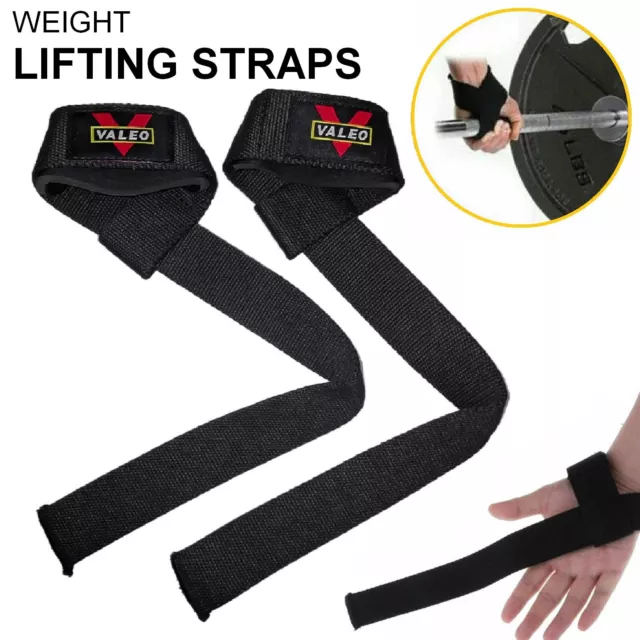 Weight Lifting Gym Muscle Training Wrist Support Straps Wraps Bodybuilding