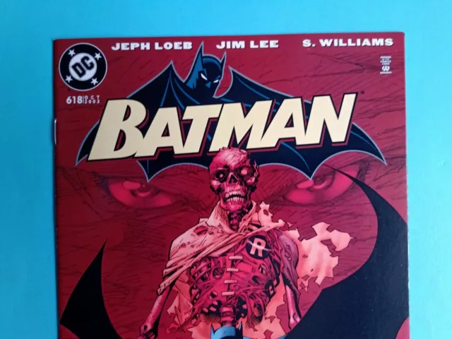 Batman #618 Jim Lee Cover • NM • Hush pt.11 • 1st Print • DC 2