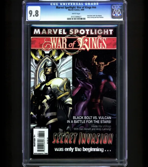 Marvel Spotlight War of Kings #1 SINGLE HIGHEST GRADED X-Men Vulcan Black Bolt