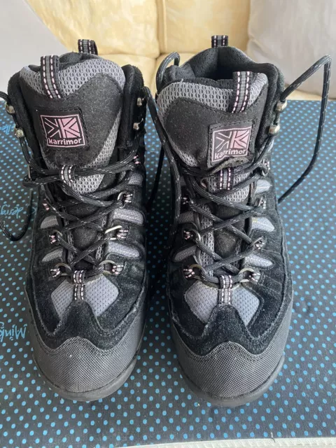 Karrimor Black Ladies Walking Boot Size 5