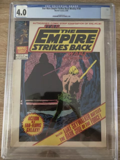 CGC 4.0 - Star Wars Weekly #130 (The Empire Strikes Back) - Aug 1980 - Marvel UK