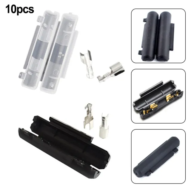 Compact 6x30mm Fuse Holder 10pc In Line Easy to Install Flip Shell Design
