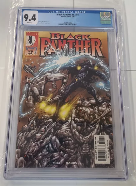 Marvel Comics Black Panther #4 ~ CGC 9.4 ~ 1st Appearance of the White Wolf