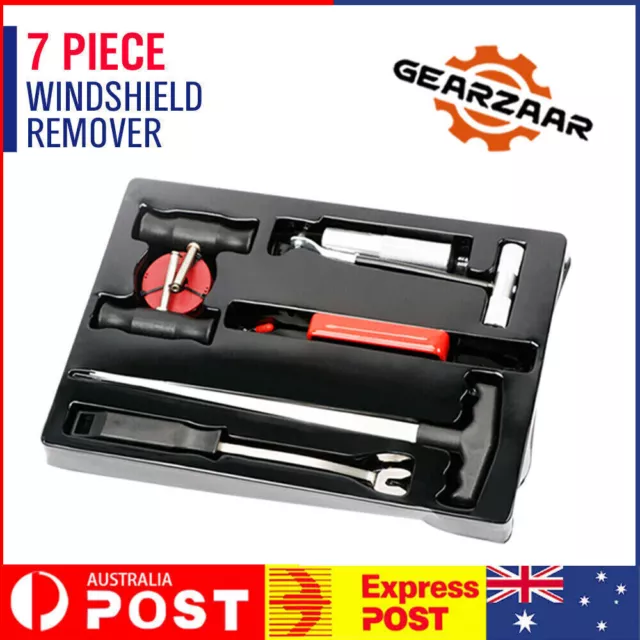 7-Piece Car Windscreen Remover Tool Kit Windshield Glass Removal Auto Hand Tool