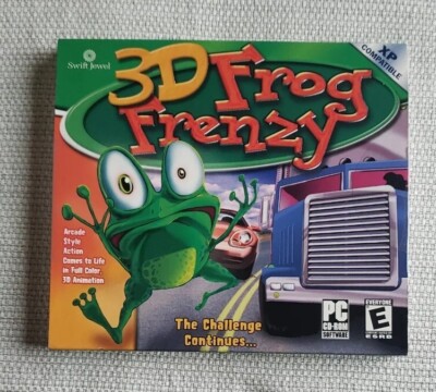 3D Frog Frenzy PC Game by Cosmi Factory Sealed