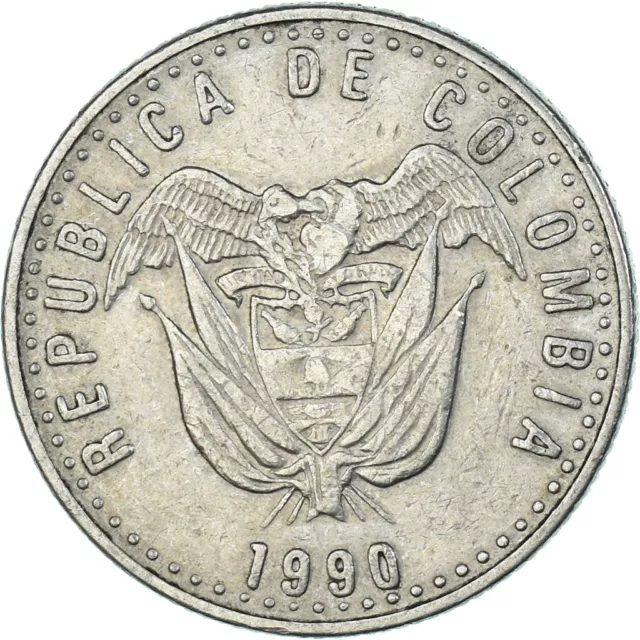 [#1329548] Coin, Colombia, 50 Pesos, 1990