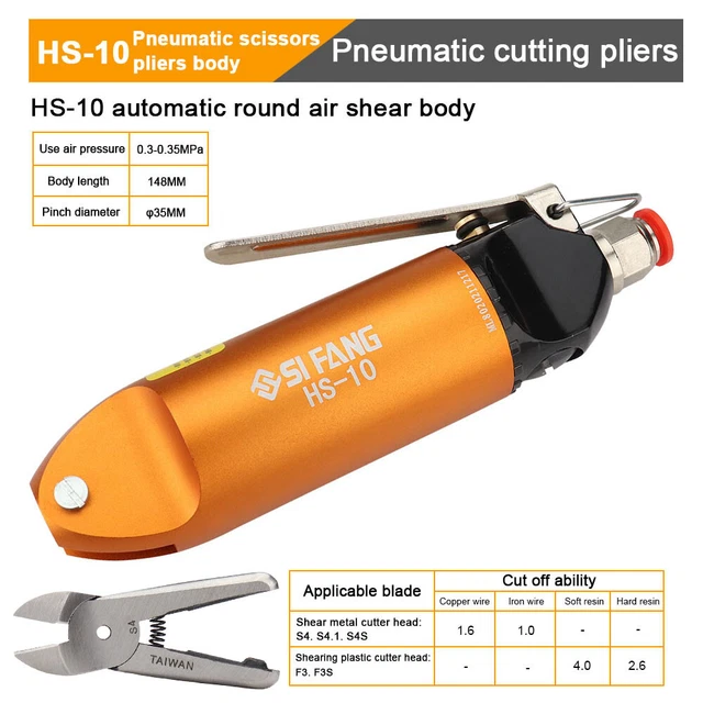 HS-10-S4 Taglio pneumatico dritto per taglio ferro rame