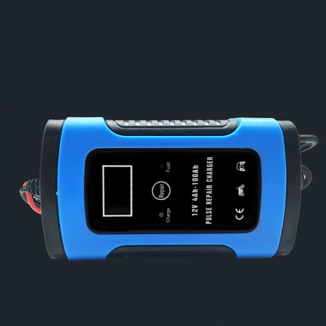 Cycle Battery Charger Cargador Para Baterias De Carro Motorcycle 3