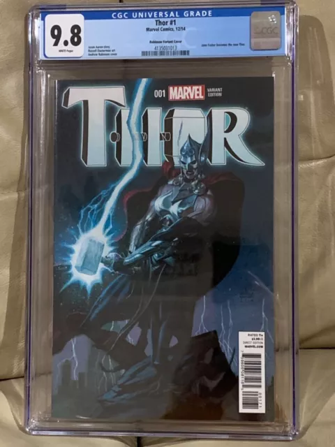 thor 1 CGC 9.8 Robinson variant 1st first appearance Jane Foster as Thor