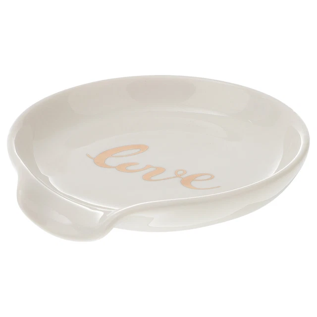 Porte-Louche / Repose-Cuillère Souvenir Italia – Céramique Décor Rome Venise Milan – 26,5 X 9 X 3 Cm