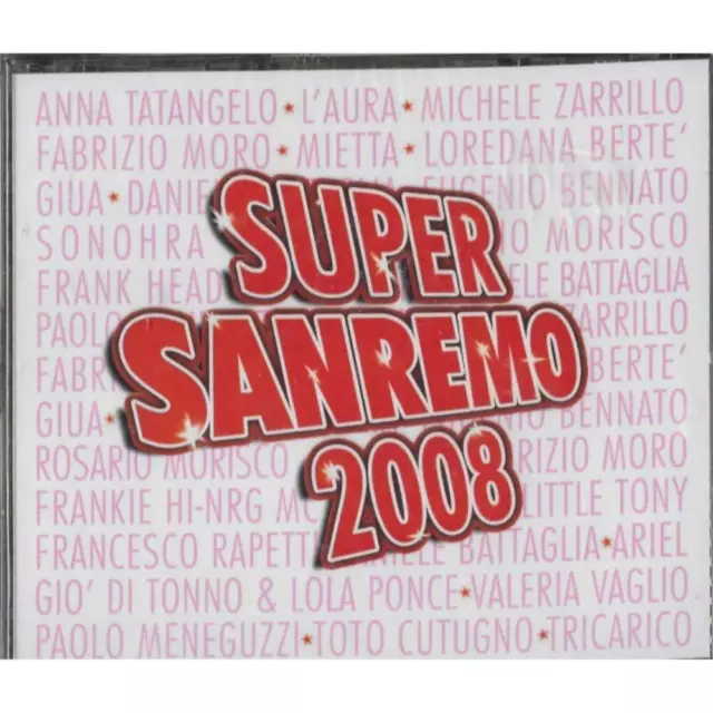 Super Sanremo 2008 Various 2008 CD Top-quality Free UK shipping