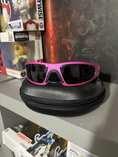 Liquid Eyewear PL-MB-SM-01 Player Sunglasses, Matte Pink w UV Smoke Lens, NOS