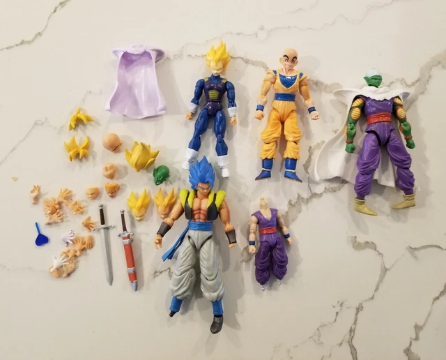 8PCS DRAGON BALL Z SH FiguresGoku DBZ Joint Movable Action Figures