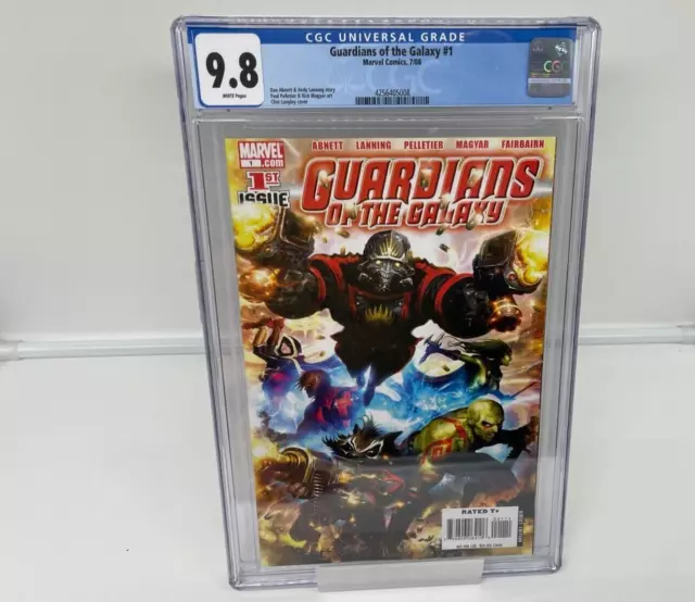 Guardians of the Galaxy #1 CGC 9.8 First MCU Team Appearance Marvel 2008