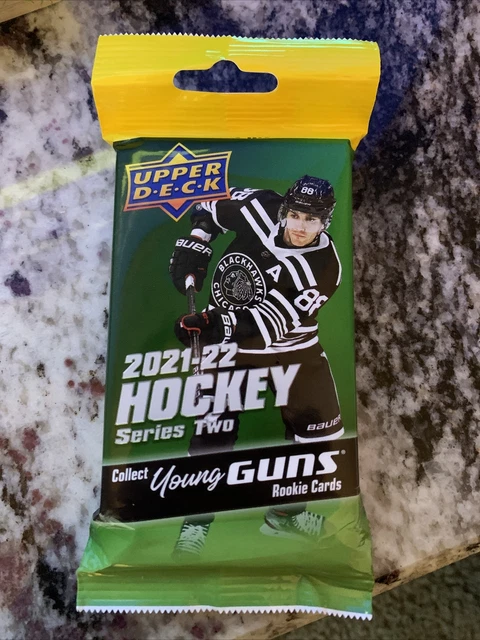 2021-22 Upper Deck Series 2 Nhl Hockey Young Guns Fat Pack. Factory Sealed.