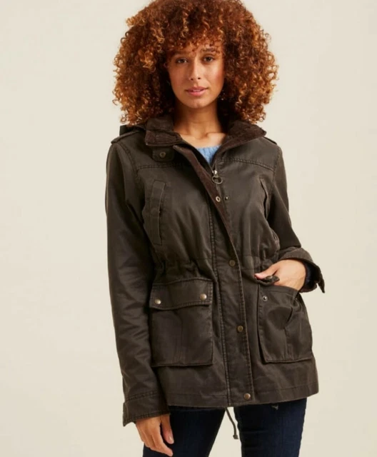 FAT FACE SUSSEX Jacket Chocolate Size UK 12 NEW RRP 89 49.99 PicClick UK