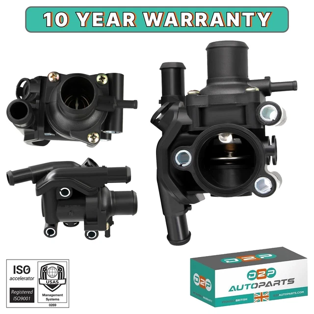 Thermostat With Housing For Ford Focus Tourneo Transit Connect 1.8 2.0 16V - 92°C