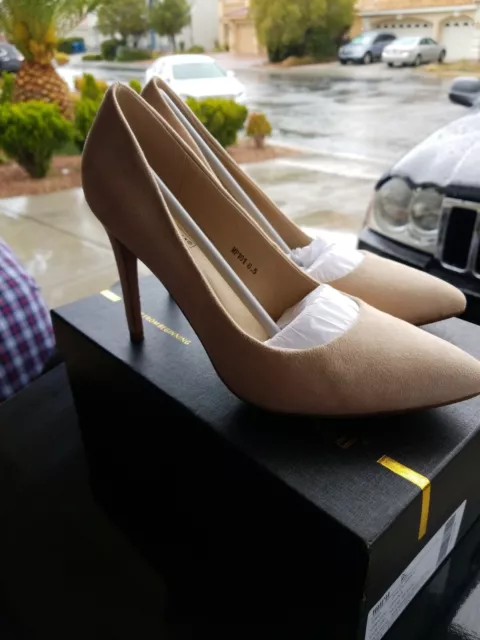 Idifu Women's IN4 Classic Pointed Toe High Heels Pumps Wedding Dress Office...