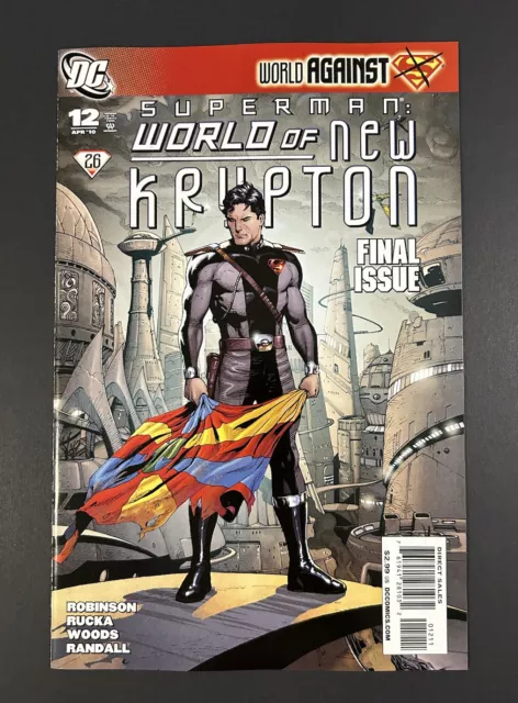 Superman: World of New Krypton #12 Final Issue DC Comics 2010 NM