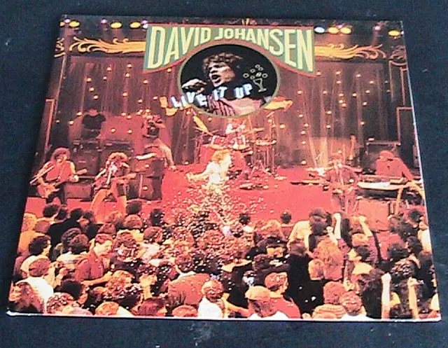 DAVID JOHANSEN  / LIVE IT UP / Blue Sky ARZ 38004 / 1982 / VINYL LP ALBUM