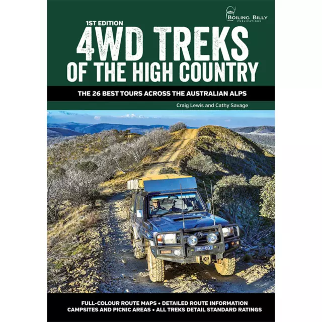 4WD Treks of the High Country by Lewis Craig & Savage Cathy Travel Guide Book