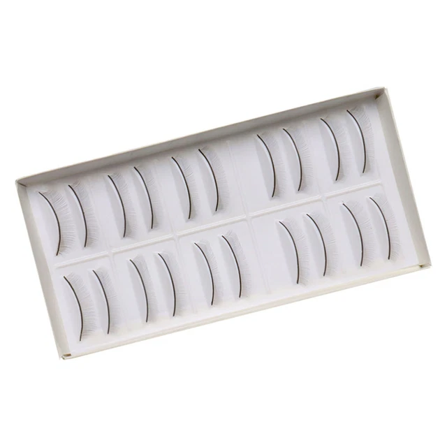 Natural False Lashes Exaggerated Eyelashes Grafting Practice Eyelashes Cross