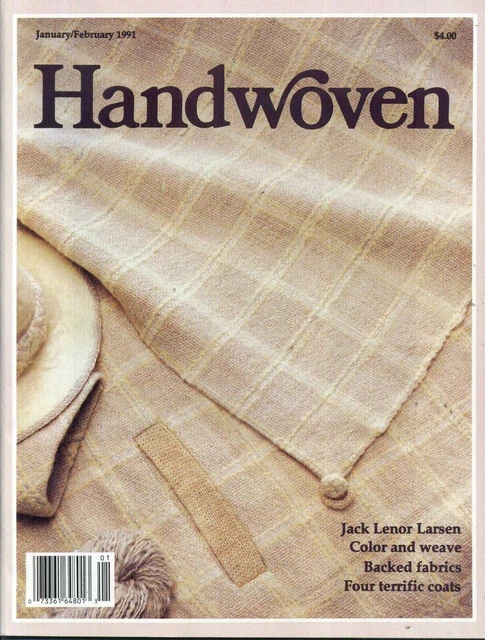 Tejido a mano por Interweave Press 1991 volumen 12 n.o 1-5