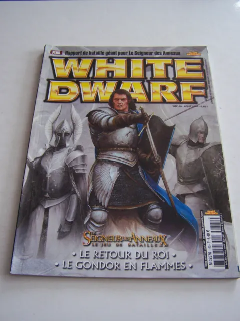Magazine White Dwarf , Jeux Games Workshop Et Figurines N° 160 . Tres Bon Etat .