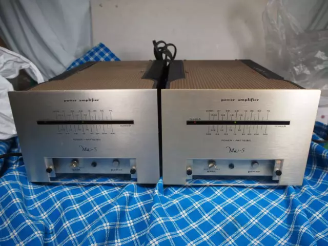 Marantz En Traduction Monaural puissance Amplificateur Ma-5 2 Stéréo Paire