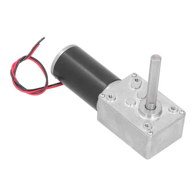 WORM GEAR MOTOR DC Self Locking Mini Electric Gear Box Reducer Engine